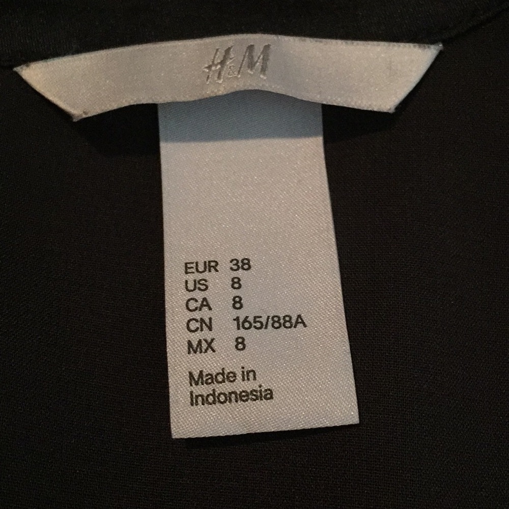 H&M Size 8 Black Dress - Picture 5 of 7